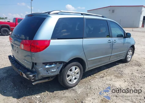 2008 Toyota Sienna Le из США, поврежденный, VIN 5TDZK23C48S145716